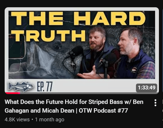 PODCAST (Video) – On the Water